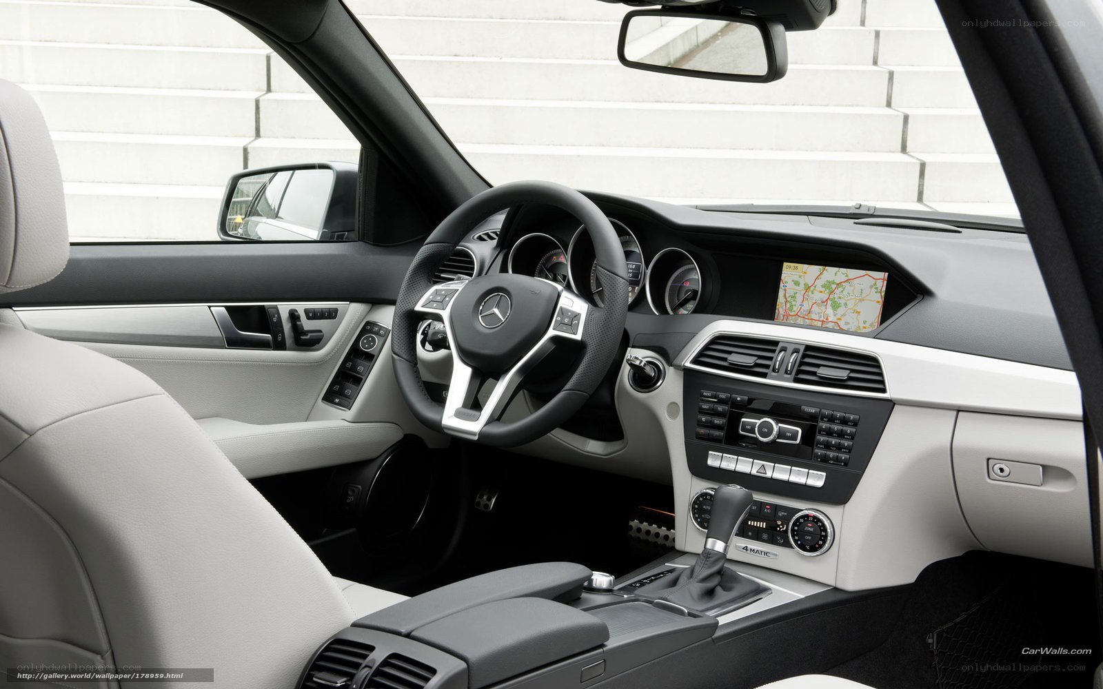 Mercedes-Benz interior dashboard