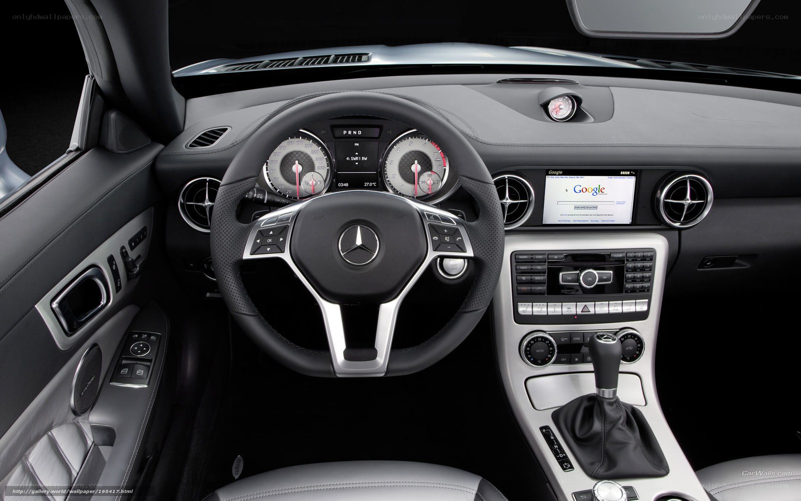 Mercedes-Benz interior dashboard