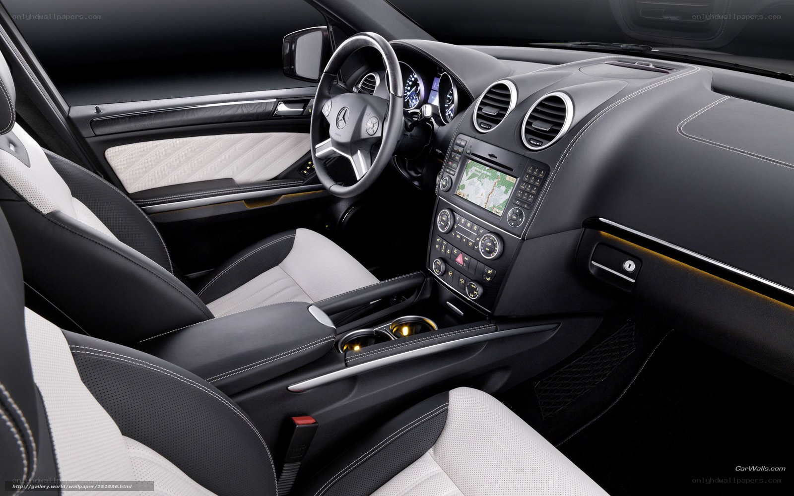 Mercedes-Benz interior dashboard