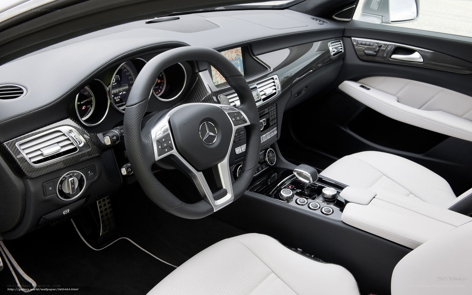 Mercedes-Benz interior dashboard