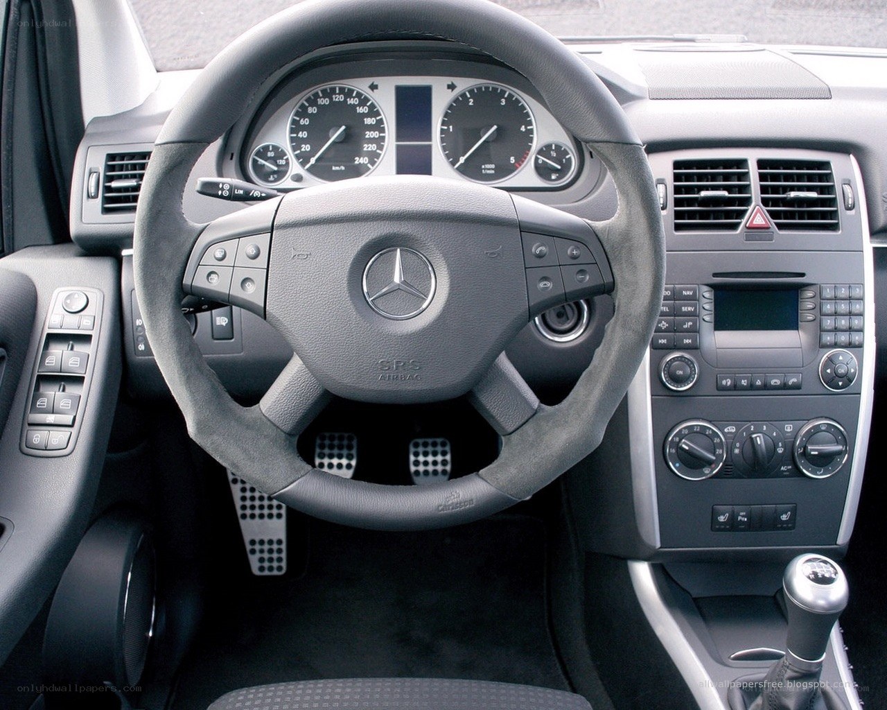 Mercedes-Benz interior dashboard