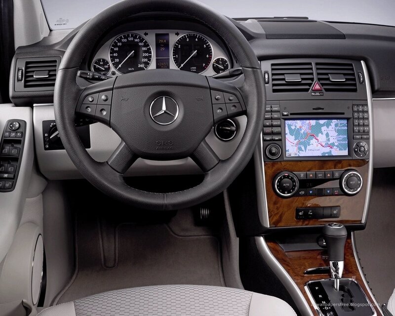 Mercedes-Benz interior dashboard