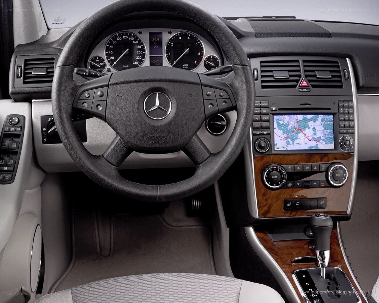Mercedes-Benz interior dashboard