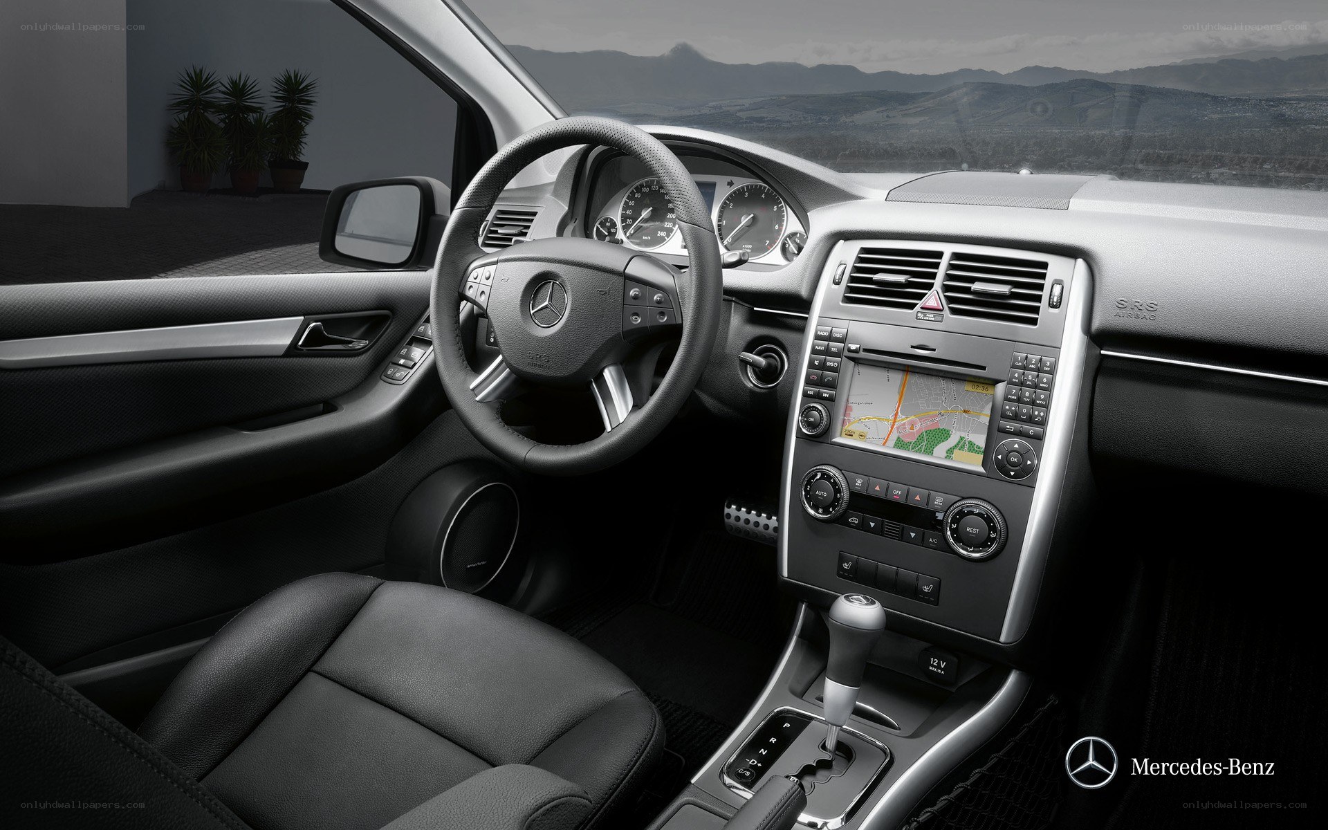 Mercedes-Benz interior dashboard