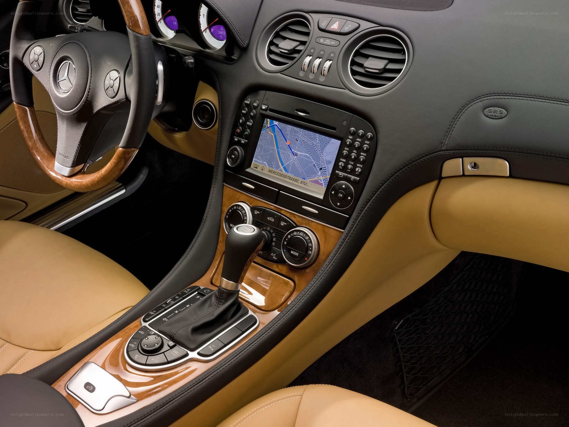 Mercedes-Benz interior dashboard