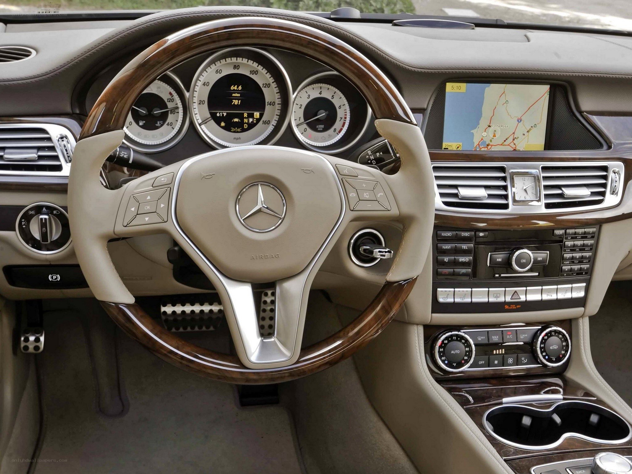 Mercedes-Benz interior dashboard