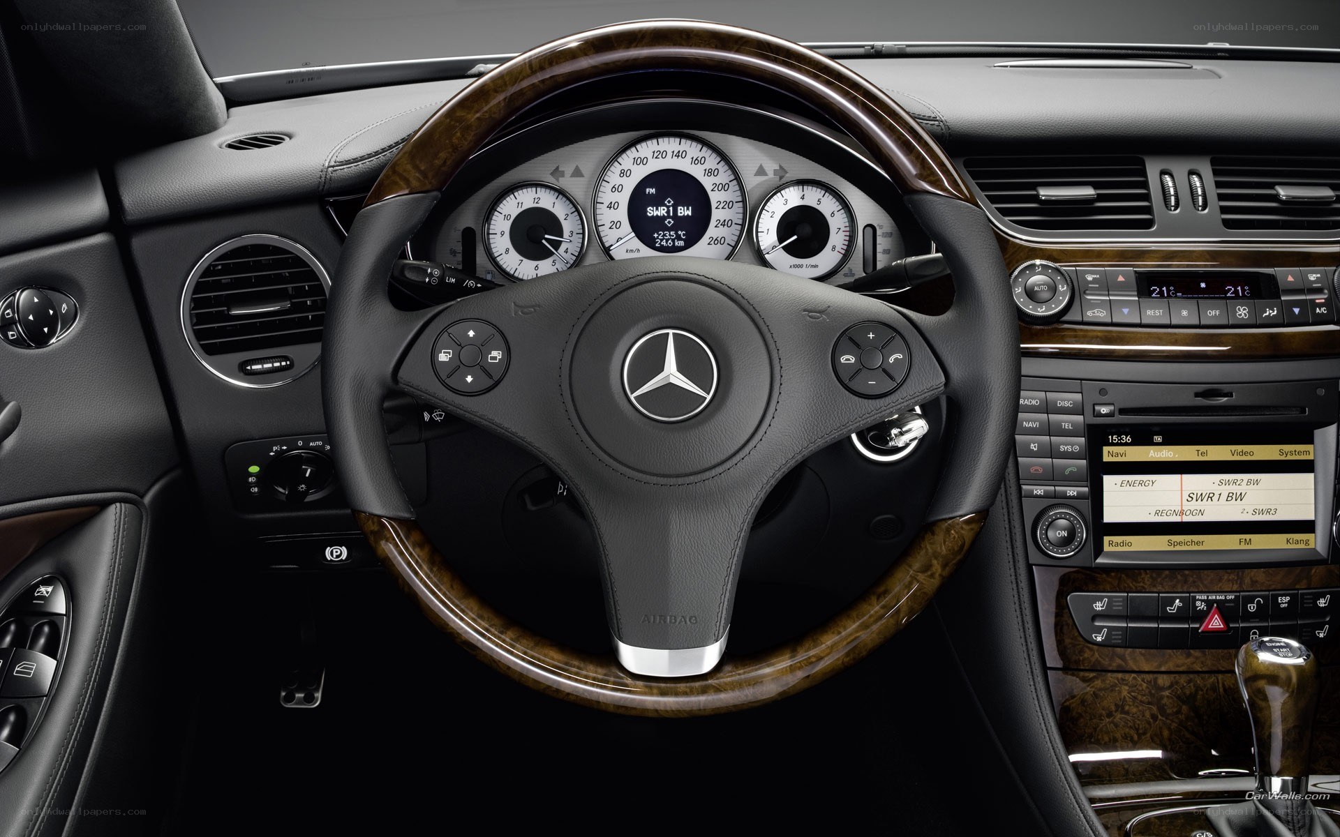 Mercedes-Benz interior dashboard
