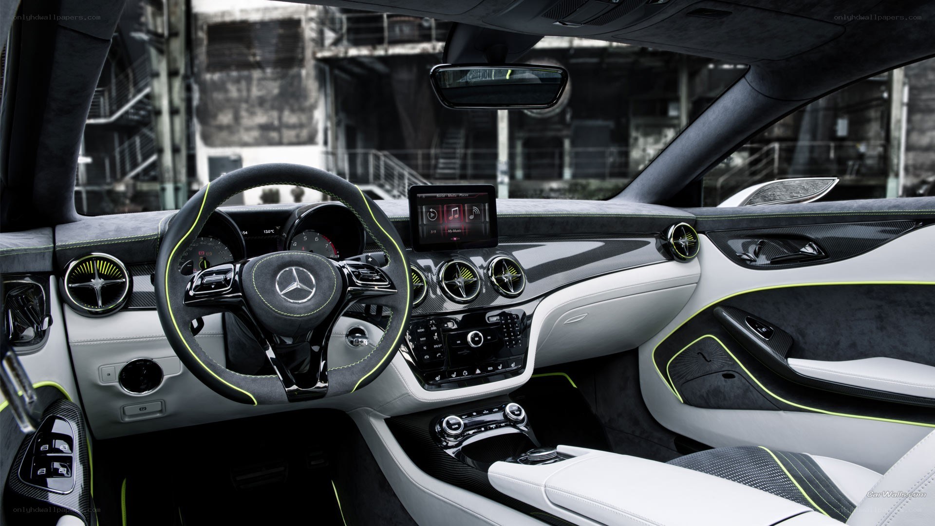 Mercedes-Benz interior dashboard
