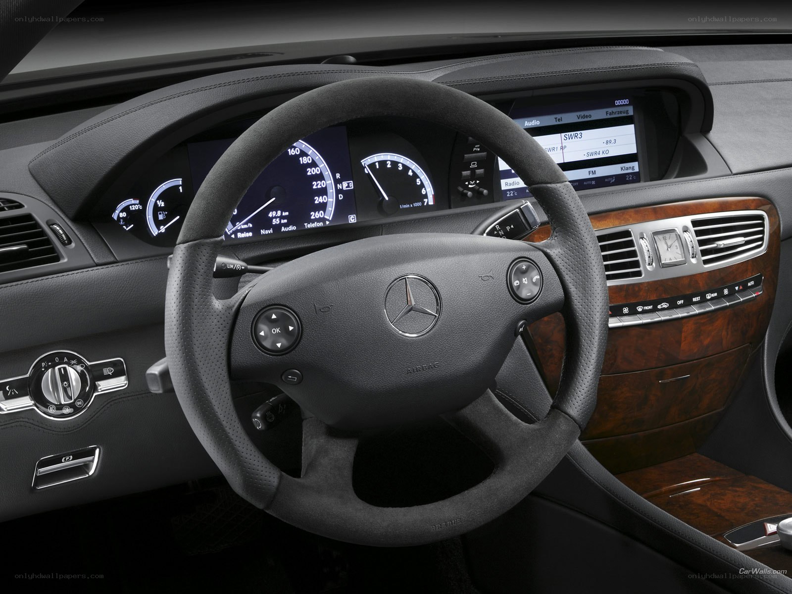 Mercedes-Benz interior dashboard