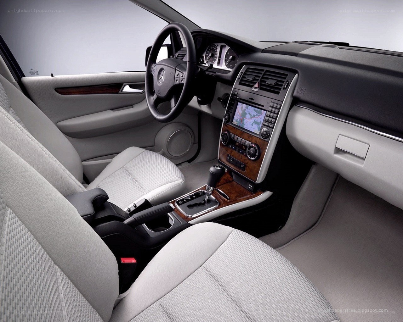 Mercedes-Benz interior view
