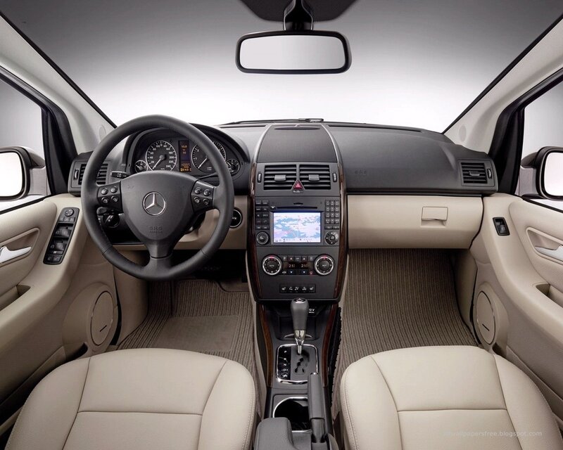 Mercedes-Benz interior view