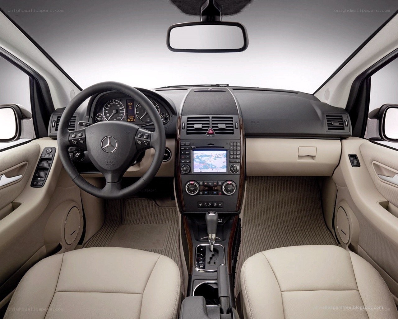 Mercedes-Benz interior view