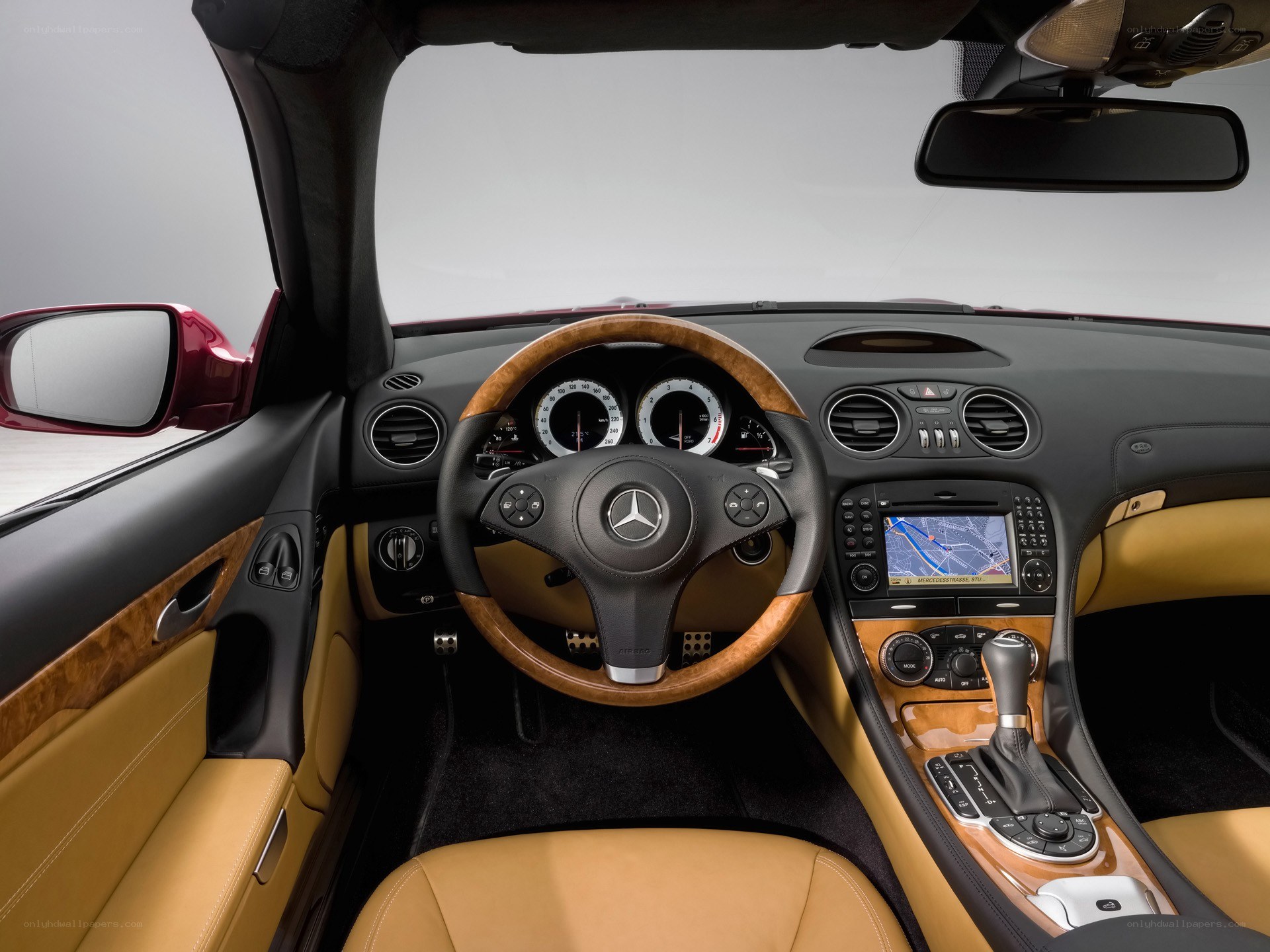 Mercedes-Benz interior view