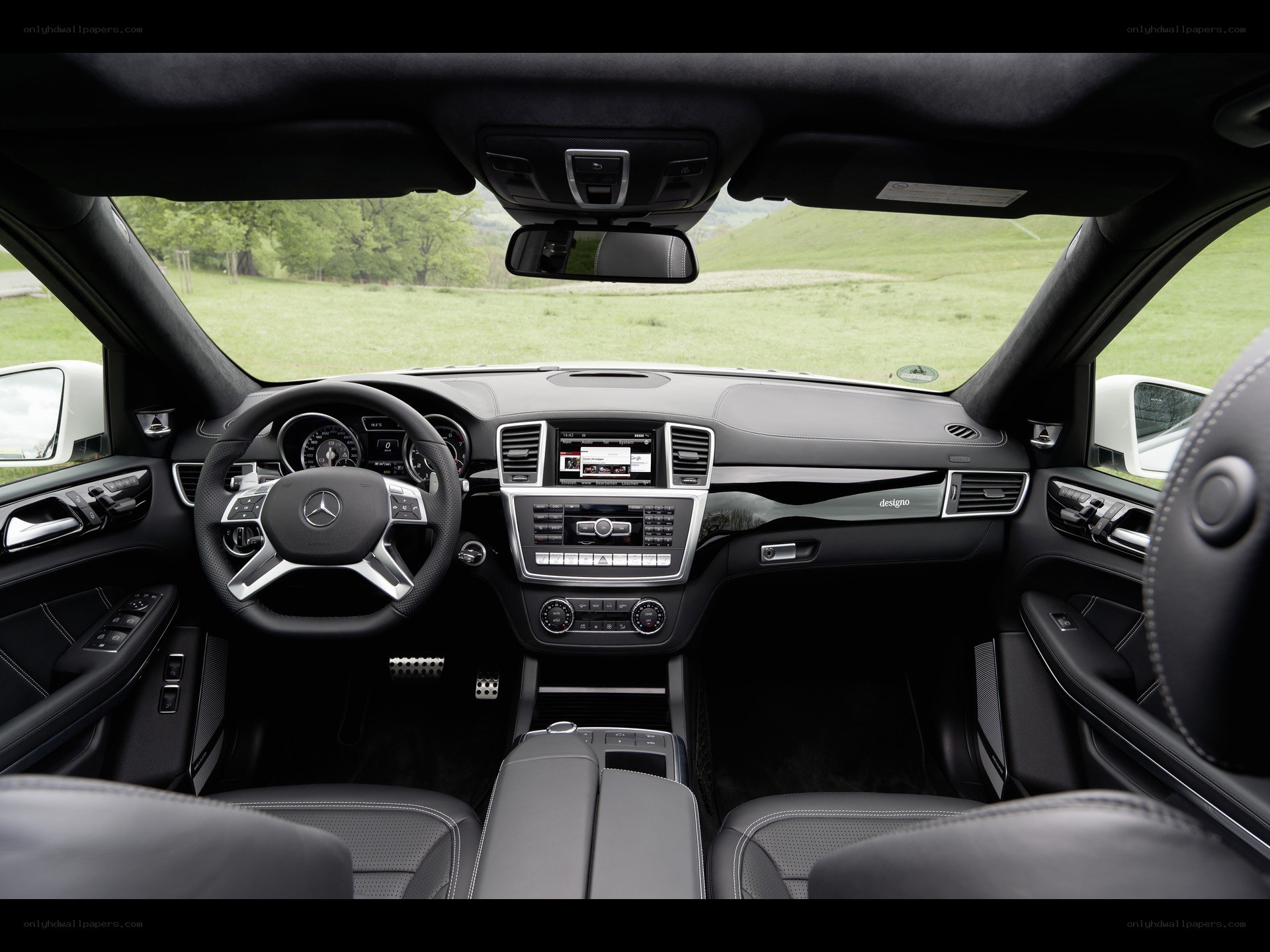 Mercedes-Benz interior view