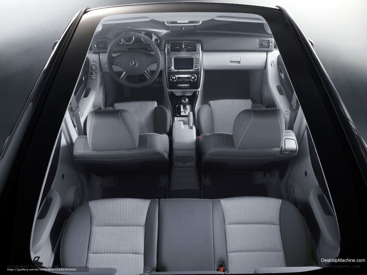Mercedes-Benz interior view