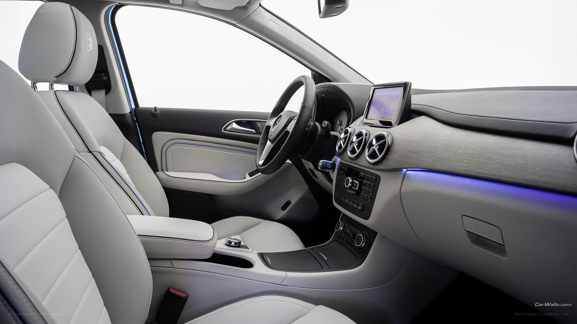 Mercedes-Benz interior view