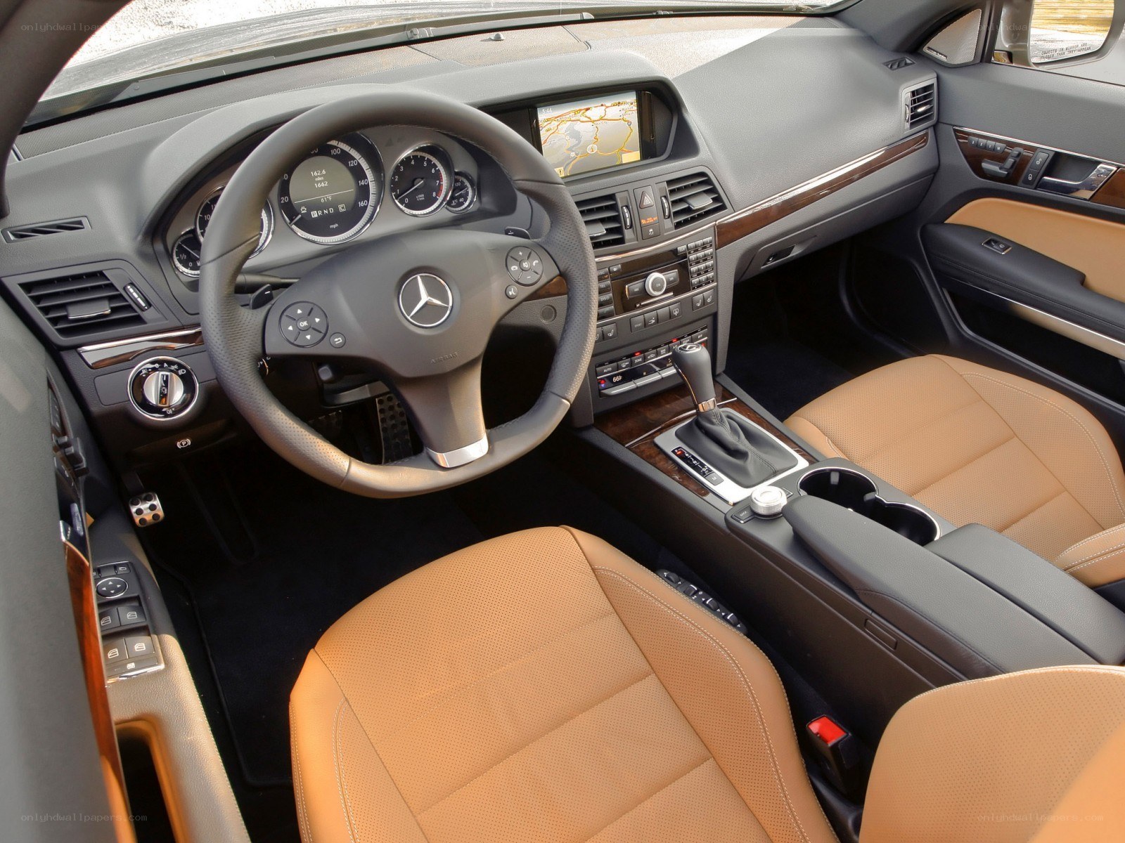 Mercedes-Benz interior view