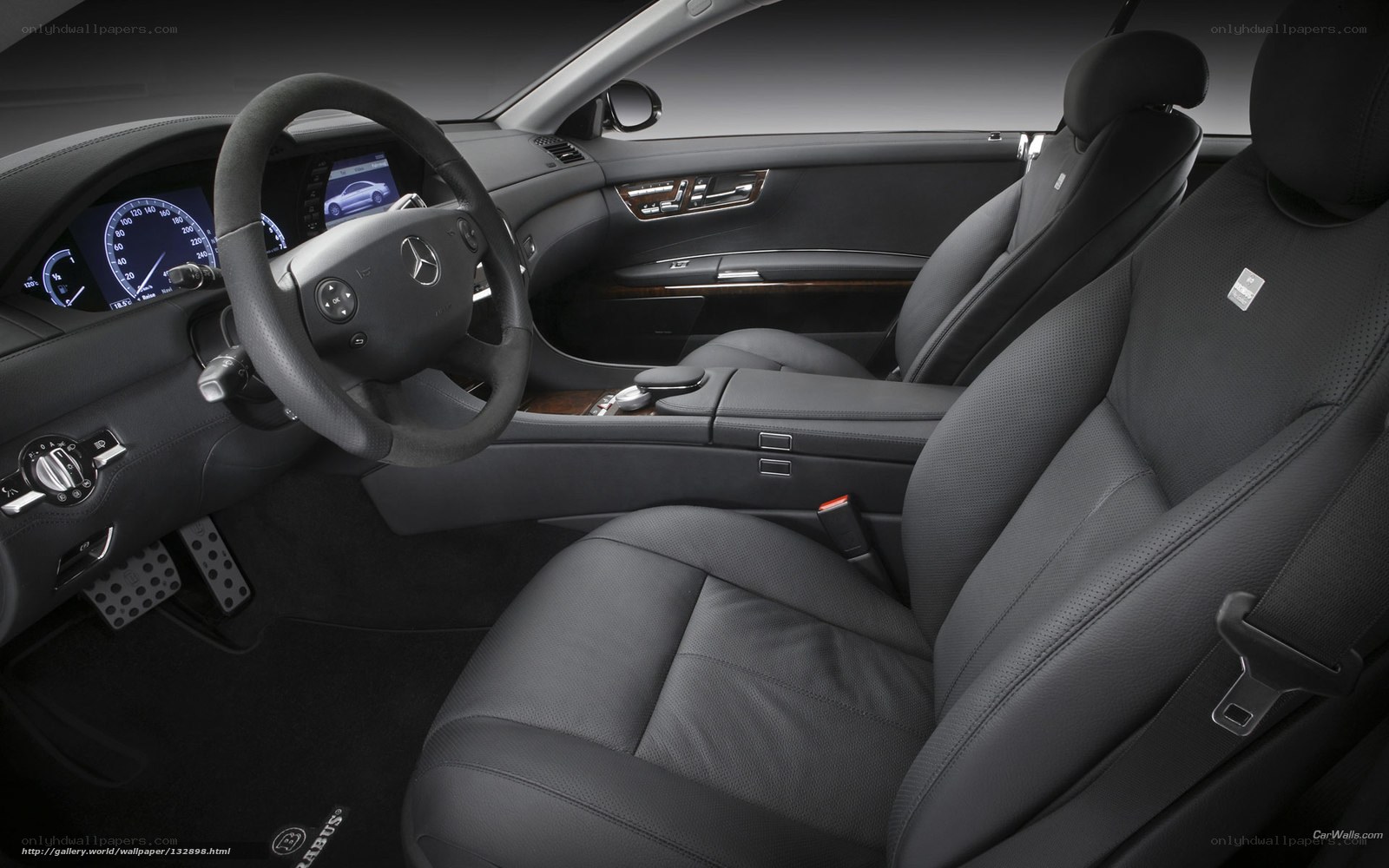 Mercedes-Benz interior view