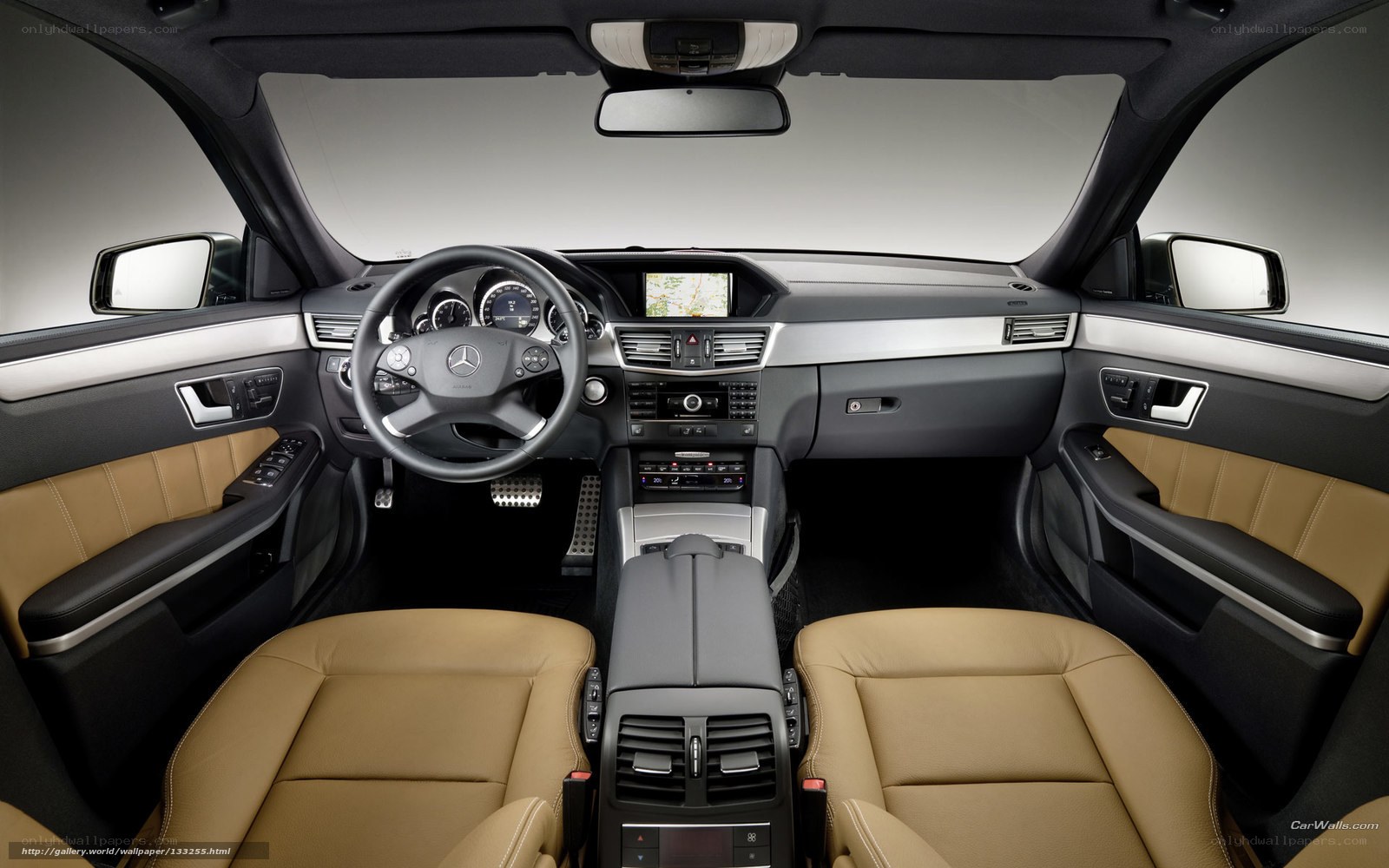 Mercedes-Benz interior view