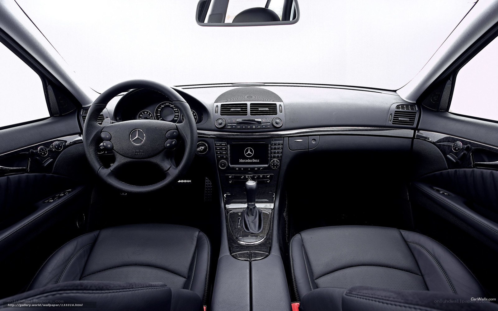 Mercedes-Benz interior view
