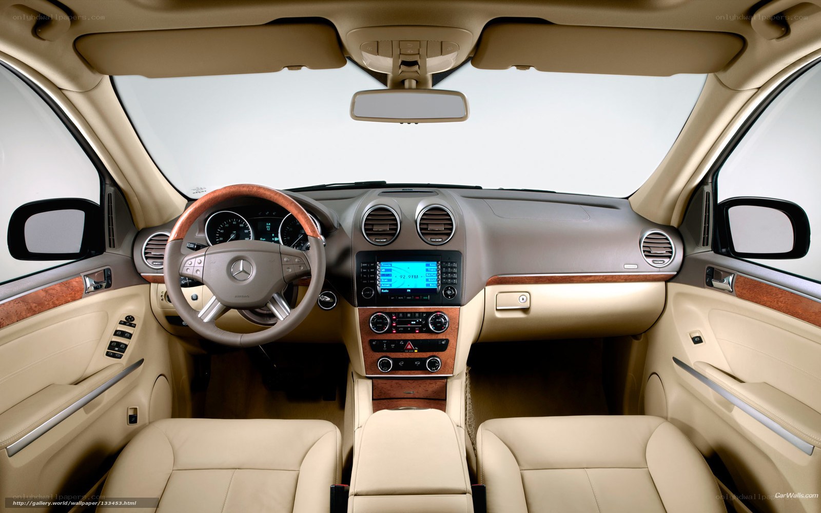 Mercedes-Benz interior view