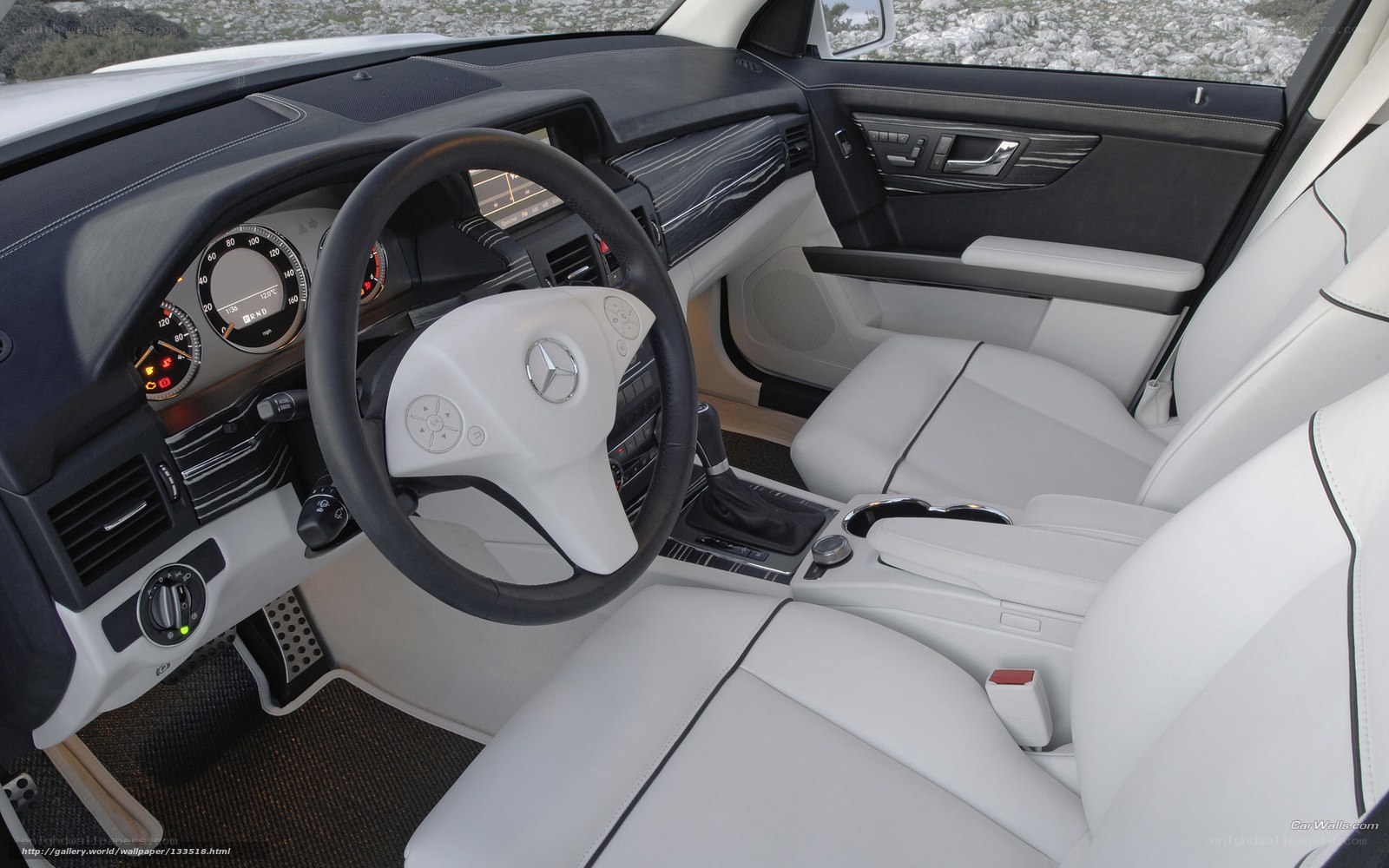 Mercedes-Benz interior view