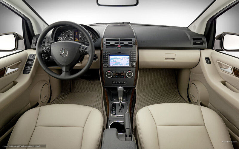 Mercedes-Benz interior view