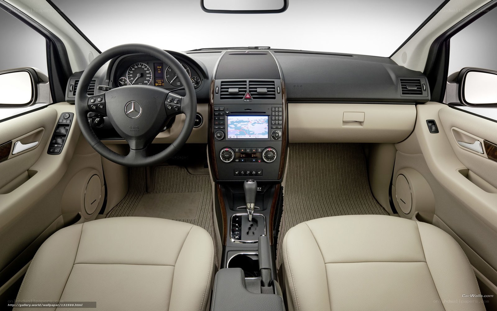 Mercedes-Benz interior view
