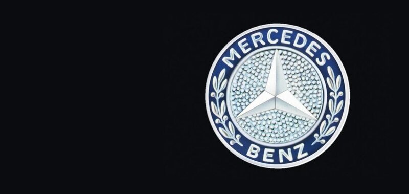 Mercedes-Benz Logo — Black, Neutral