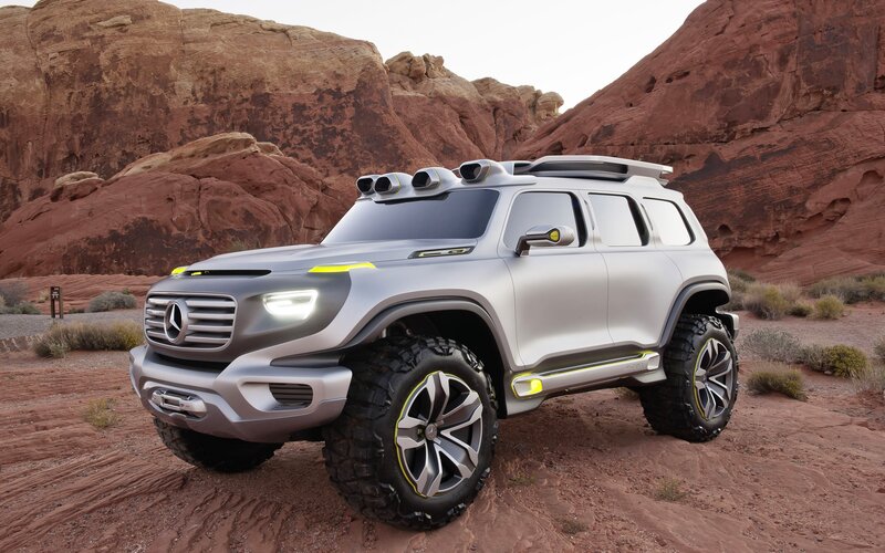 Mercedes-Benz off-road concept vehicle