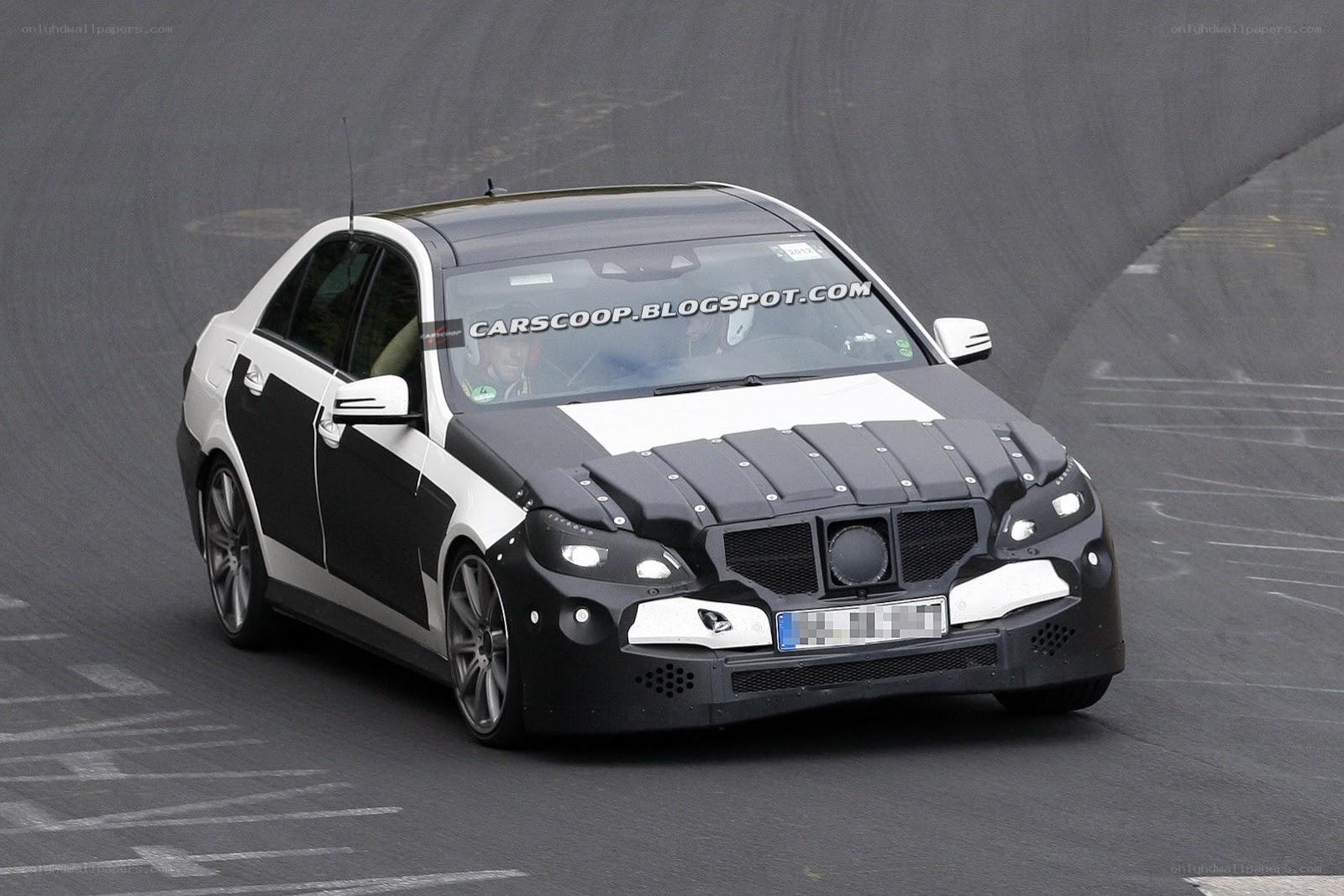 Mercedes-Benz prototype on track