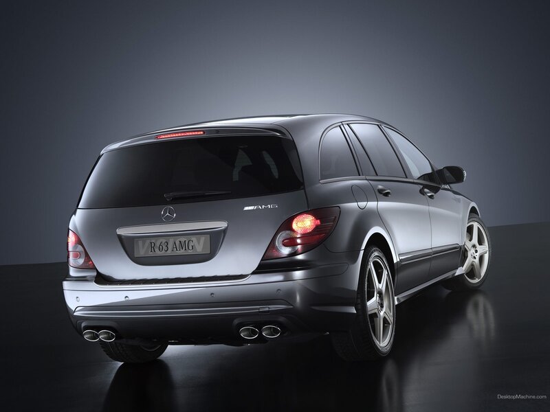 Mercedes-Benz R63 AMG rear view