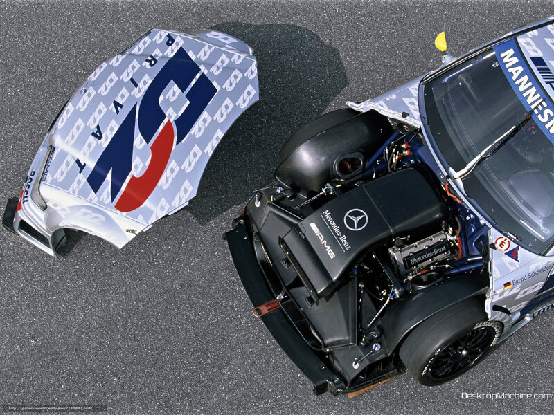 Mercedes-Benz Race Car — Black