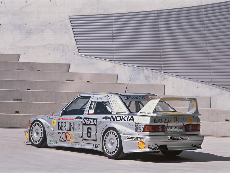 Mercedes-Benz race car in Berlin