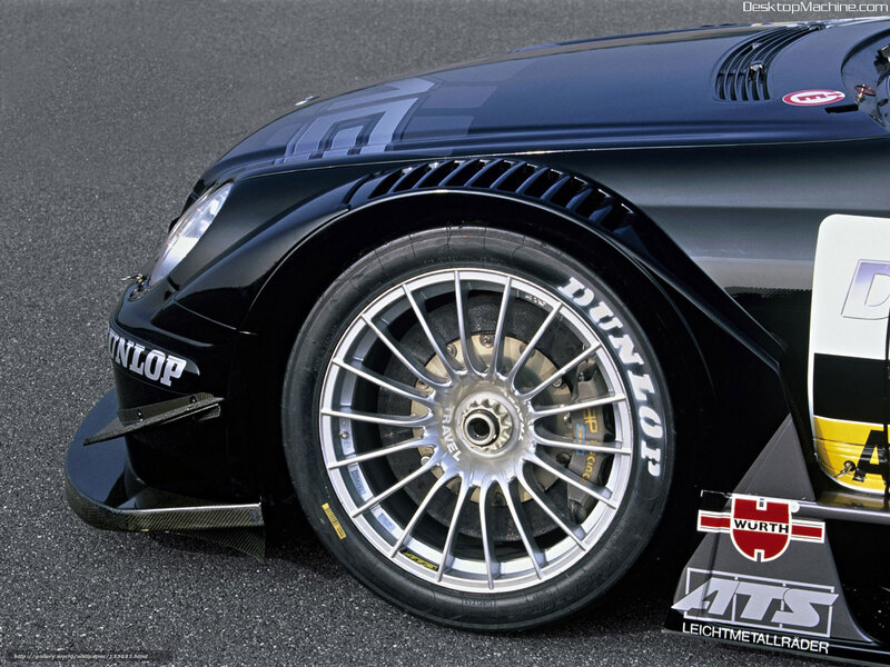 Mercedes-Benz race car wheel