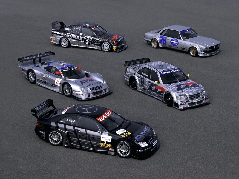 Mercedes-Benz race cars through the years