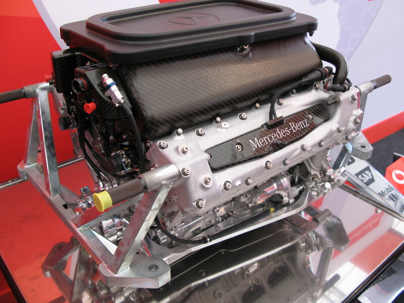 Mercedes-Benz race engine