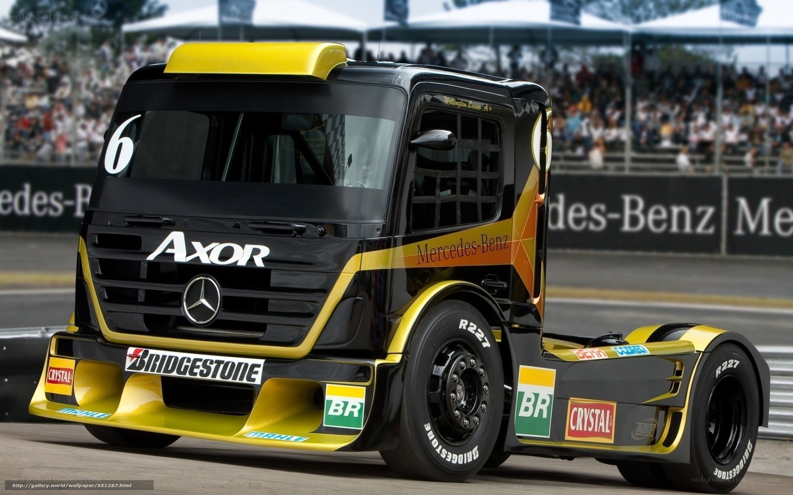 Mercedes-Benz race truck