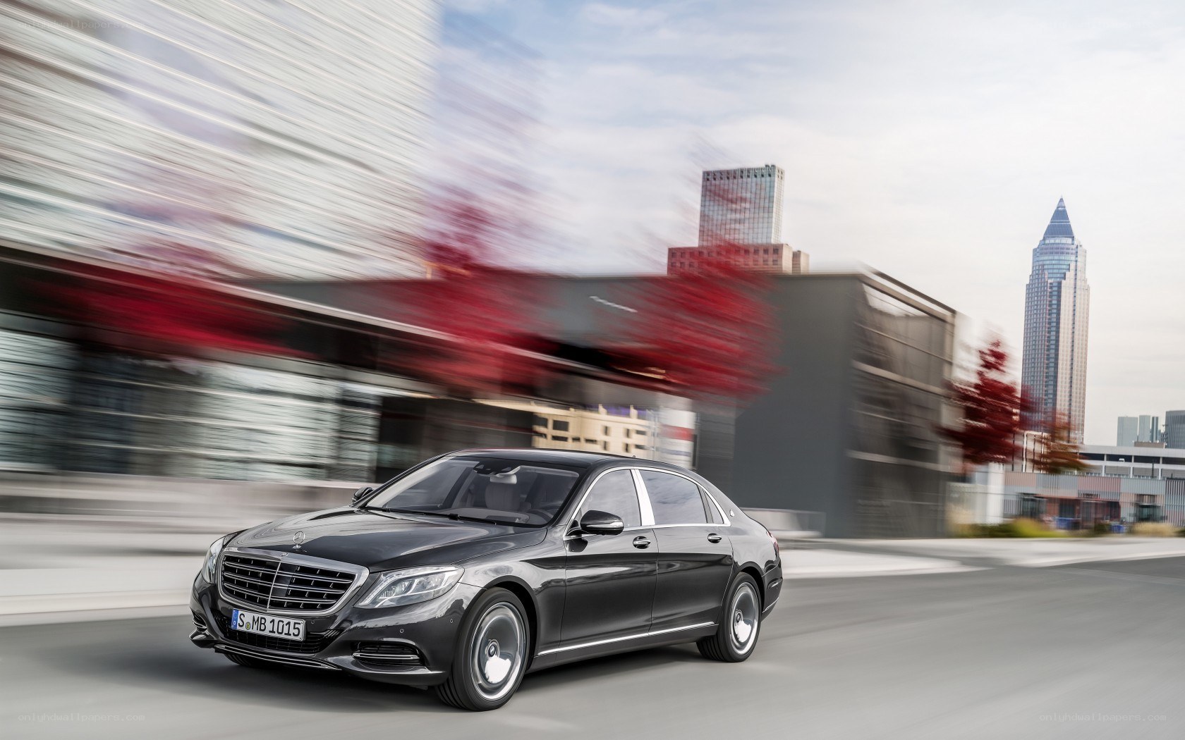 Mercedes-Benz S-Class in motion