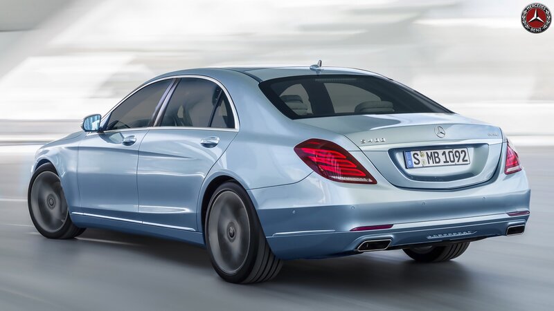 Mercedes-Benz S-Class in motion