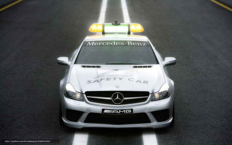 Mercedes-Benz safety car