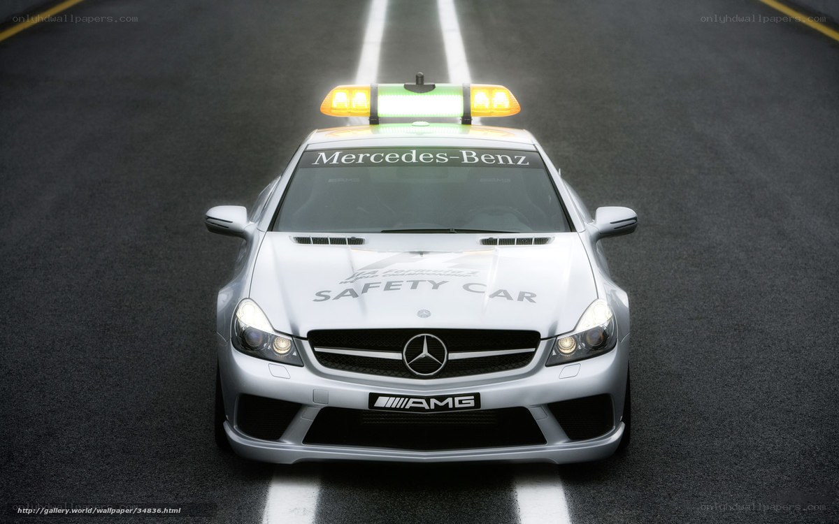 Mercedes-Benz safety car