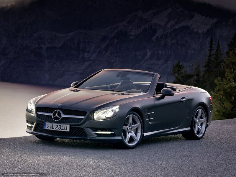 Mercedes-Benz SL Convertible — Gray
