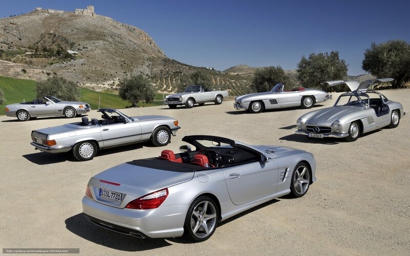 Mercedes-Benz SL series lineup