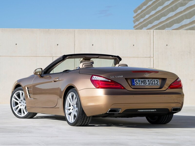 Mercedes-Benz SL500 convertible