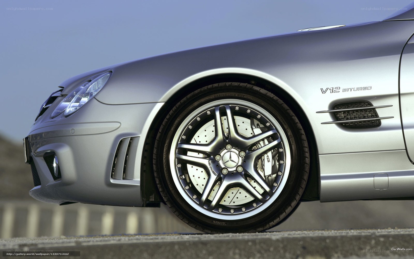 Mercedes-Benz SL55 AMG wheel
