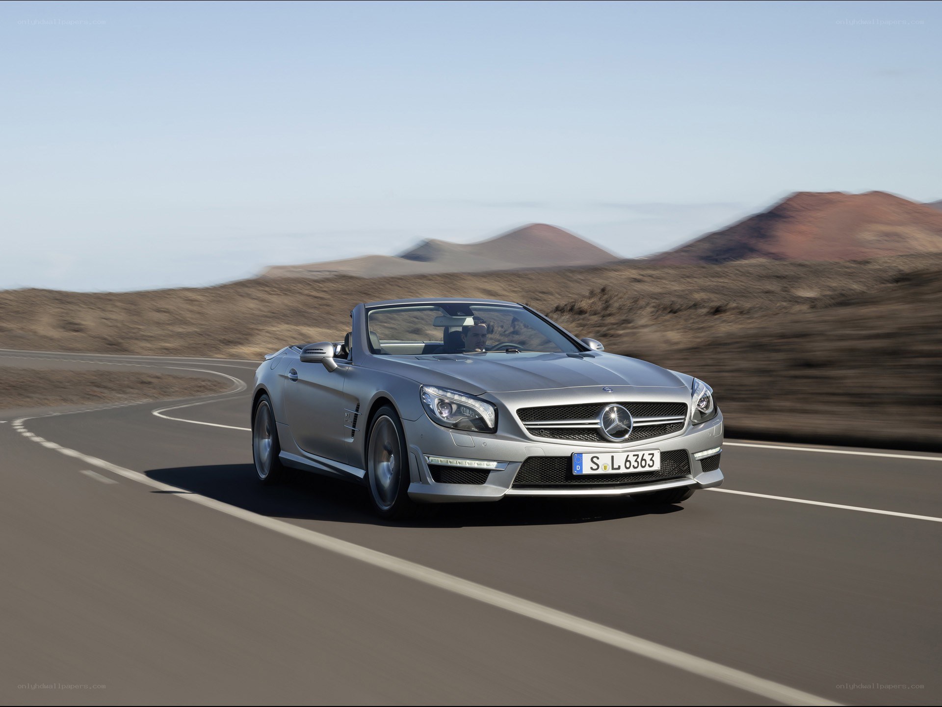 Mercedes-Benz SL550 convertible