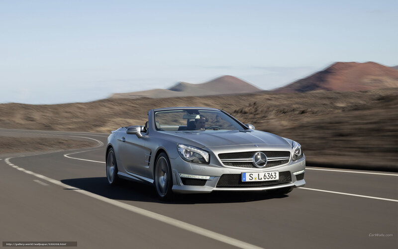 Mercedes-Benz SL550 convertible