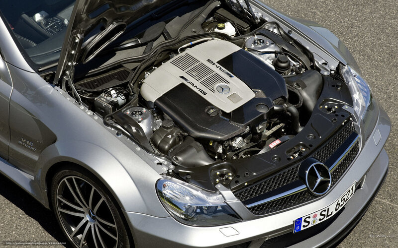 Mercedes-Benz SL63 AMG engine