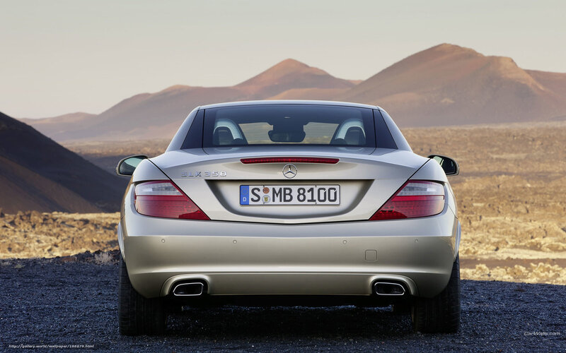 Mercedes-Benz SLK 350 rear view